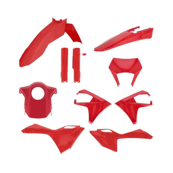 Acerbis Пълен кит пластмаси подходящ за Gas Gas EC/ECF 24-26 червен