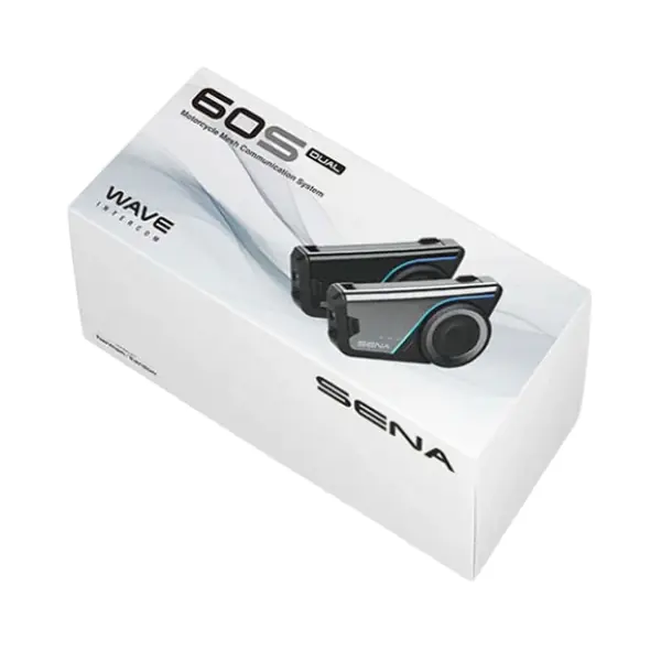 Sena Интерком 60S Duo Pack Wave, Mesh и Bluetooth Sound by Harman Kardon 2бр устройства