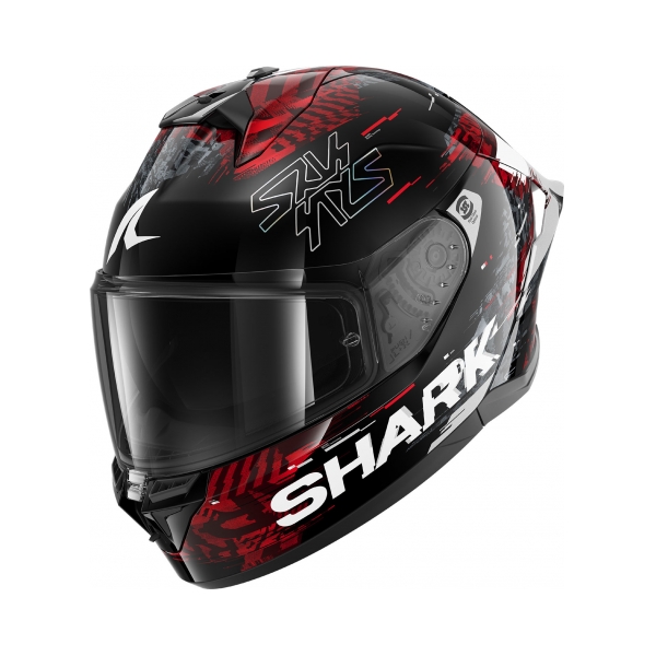 Shark Каска Skwal Cup Speed-VIB Black Red Silver