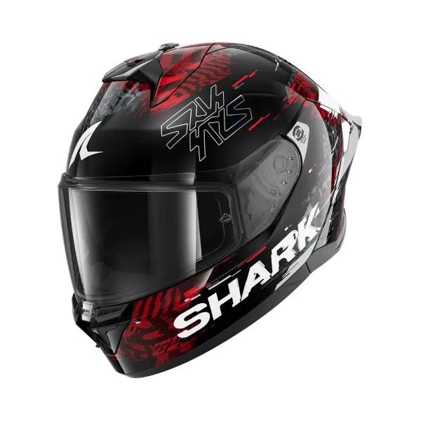 Shark Каска Skwal Cup Speed-VIB Black Red Silver - BobiMX.com Shark Каска Skwal Cup Speed-VIB Black Red Silver