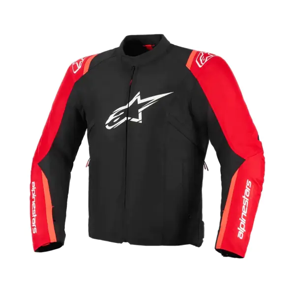 Alpinestars Яке T-SPS V2 Waterproof Black/Red Fluo - BobiMX.com Alpinestars Яке T-SPS V2 Waterproof Black/Red Fluo