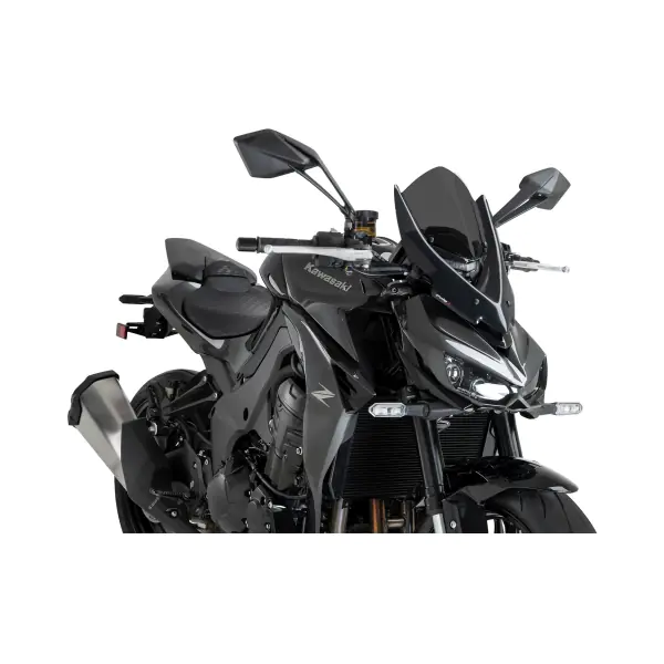 Puig Слюда New Generation Touring Kawasaki Z1100 2026, Z1100 SE 2026 Dark Smoke