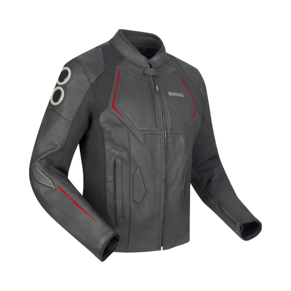Bering Кожено яке Radial Black/Red
