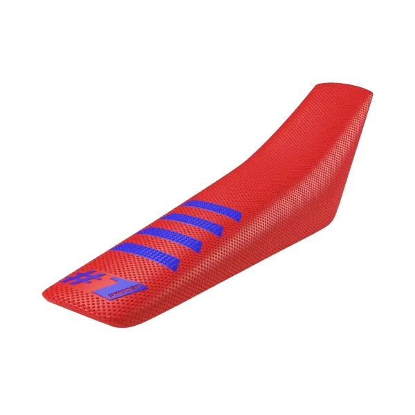 Onegripper Калъф за седалка универсален RIBBED червен син
