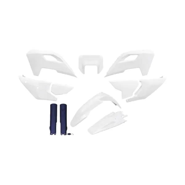 UFO Комплект пластмаси Husqvarna FE/TE 24-25 бял - BobiMX.com UFO Комплект пластмаси Husqvarna FE/TE 24-25 бял