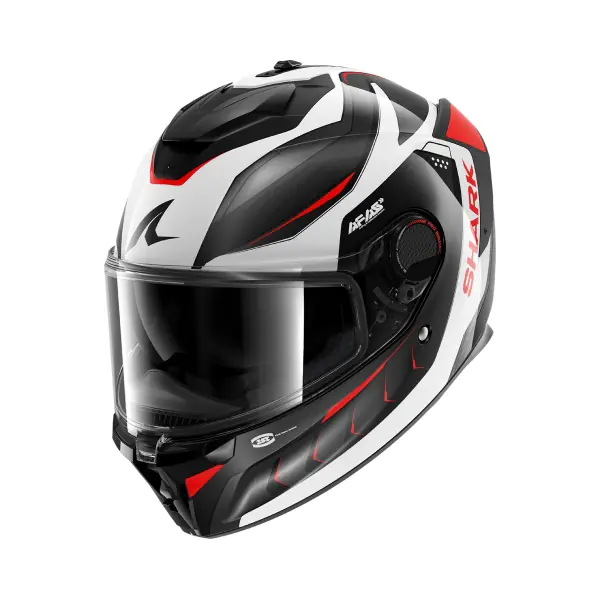 Shark Каска Spartan GT Pro Carbon Mekarium Carbon Silver Red