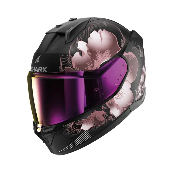 Shark Каска D-Skwal 3 Mayfer Matt Black Violet Gold
