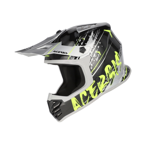 Acerbis Детска каска Profile Black/Fluo Yellow