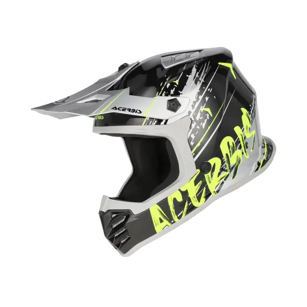 Acerbis Детска каска Profile Black/Fluo Yellow