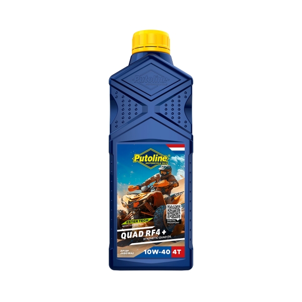 Putoline Масло за ATV пълна синтетика Putoline Ester Tech Quad RF4 10W-40 1 л