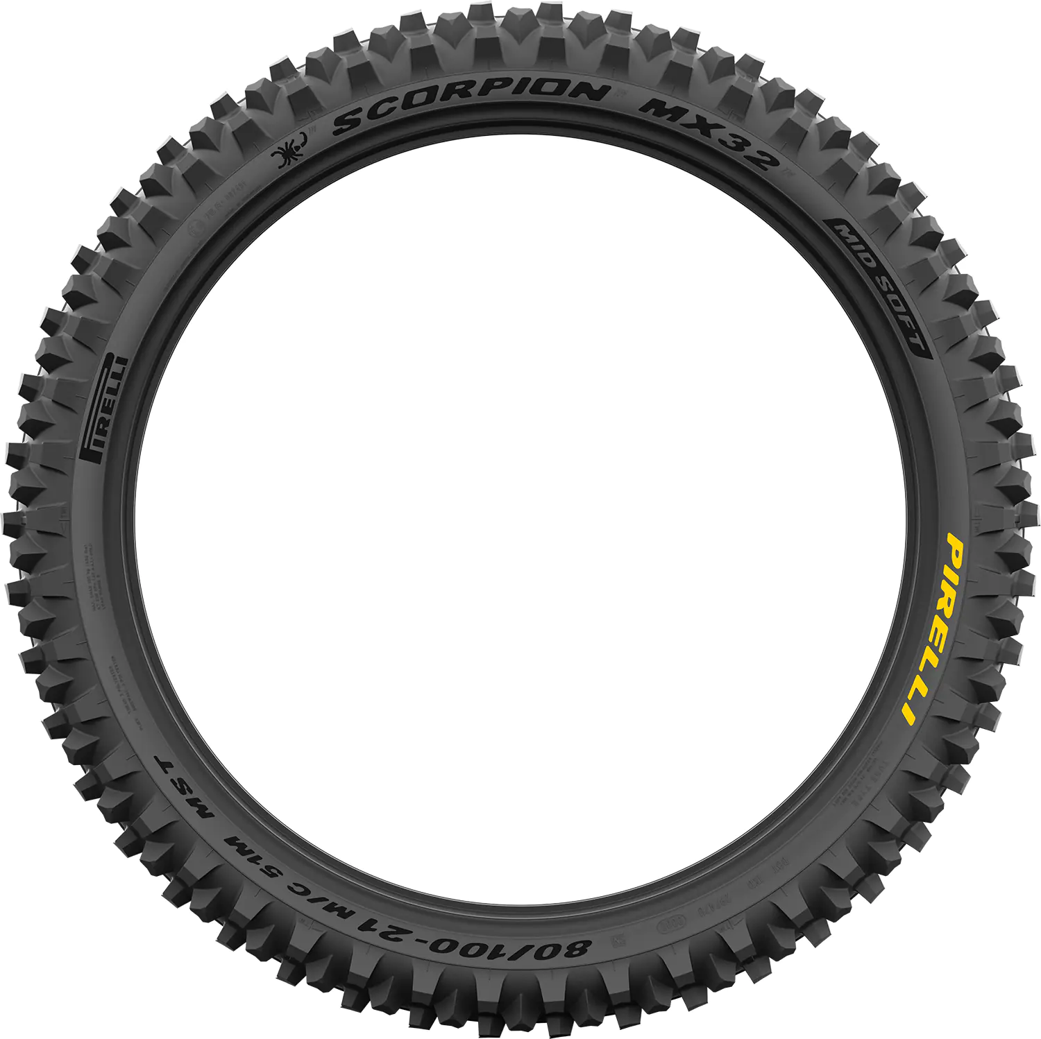 Предна гума Scorpion MX32 Mid Soft 80/100-21 M/C 51M MST F