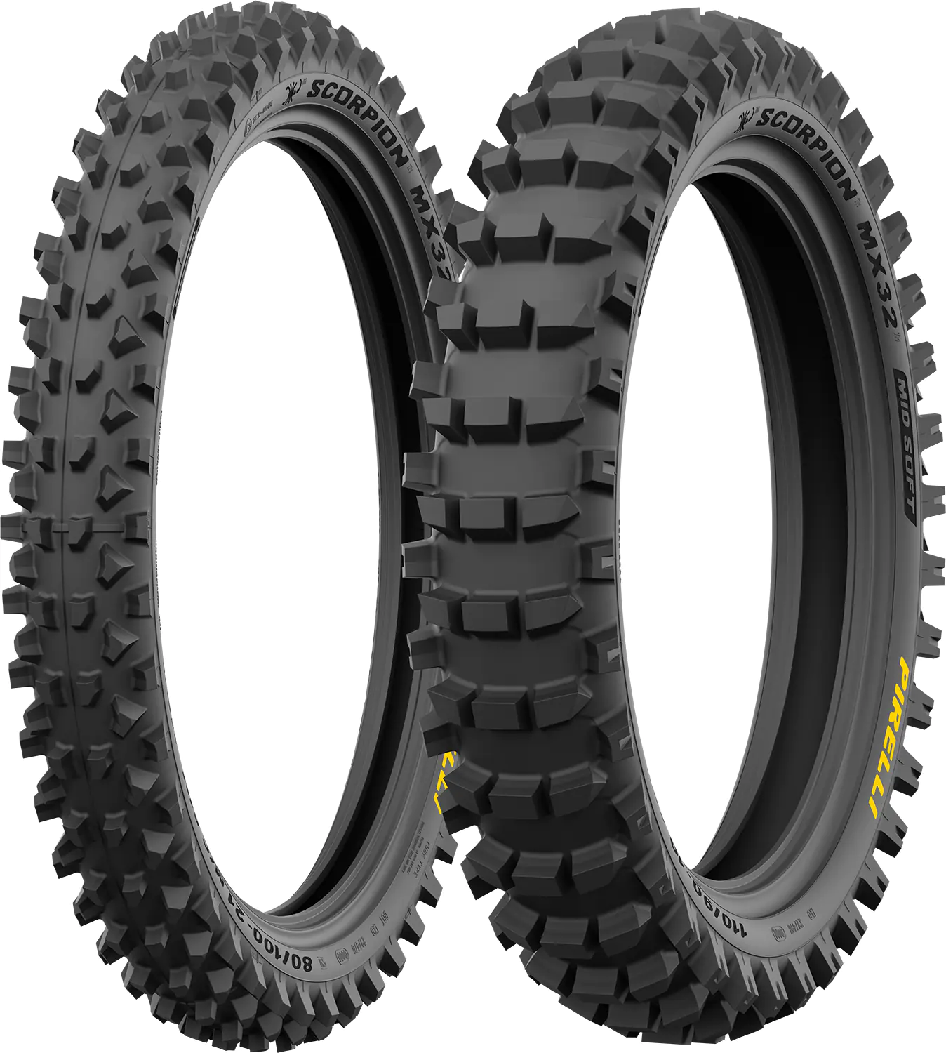 Предна гума Scorpion MX32 Mid Soft 80/100-21 M/C 51M MST F